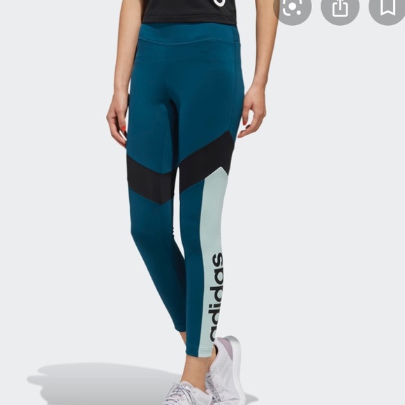 adidas Pants - NEW Adidas designed to move 7/8 leggings XL